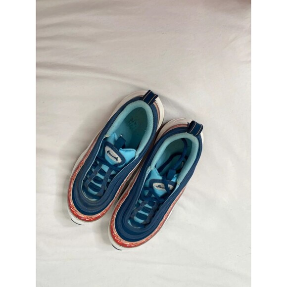 Girls Size 4.5Y Sneakers Nike Air Max 97 GS Swoosh Running Trainers - Picture 14 of 15